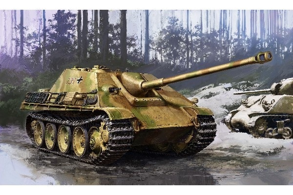 Tamiya 1/48 JAGDPANTHER i gruppen SPORT, FRITID & HOBBY / Hobby / Plastmodeller / Militære kjøretøy (land) hos TP E-commerce Nordic AB (A06382)