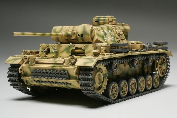 Tamiya 1/48 TYSK PZKPFW III i gruppen SPORT, FRITID & HOBBY / Hobby / Plastmodeller / Militære kjøretøy (land) hos TP E-commerce Nordic AB (A06383)