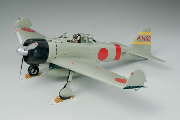 Tamiya 1/32 A6M2b Zero modell 21 (Zeke) i gruppen SPORT, FRITID & HOBBY / Hobby / Plastmodeller / Fly & Helikoptre hos TP E-commerce Nordic AB (A06398)