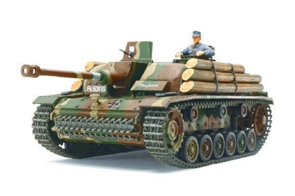 Tamiya 1/35 Stug III G Finland i gruppen SPORT, FRITID & HOBBY / Hobby / Plastmodeller / Militære kjøretøy (land) hos TP E-commerce Nordic AB (A06401)