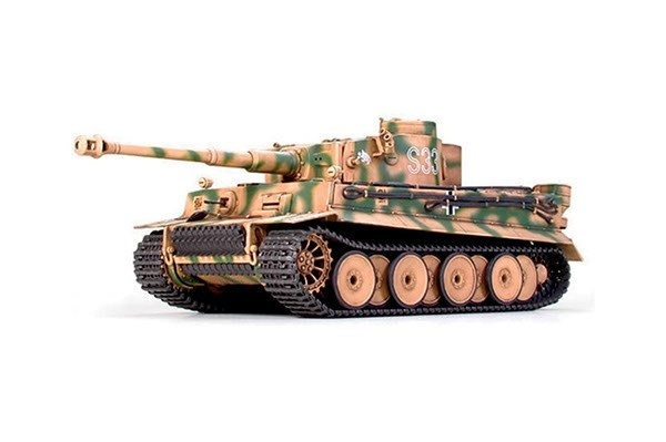 Tamiya 1/35 Tiger I Late version i gruppen SPORT, FRITID & HOBBY / Hobby / Plastmodeller / Militære kjøretøy (land) hos TP E-commerce Nordic AB (A06404)