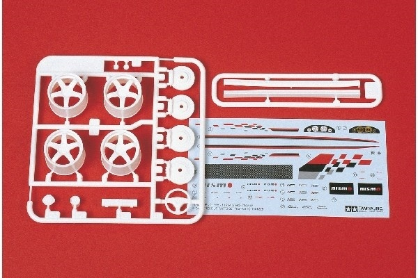 Tamiya 1/24 Nissan GT-R(R34) Nismo utkledningsdeler i gruppen SPORT, FRITID & HOBBY / Hobby / Plastmodeller / Biler hos TP E-commerce Nordic AB (A06417)