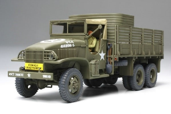 Tamiya 1/48 US 2,5ton 6x6 Cargo lastebil i gruppen SPORT, FRITID & HOBBY / Hobby / Plastmodeller / Militære kjøretøy (land) hos TP E-commerce Nordic AB (A06423)