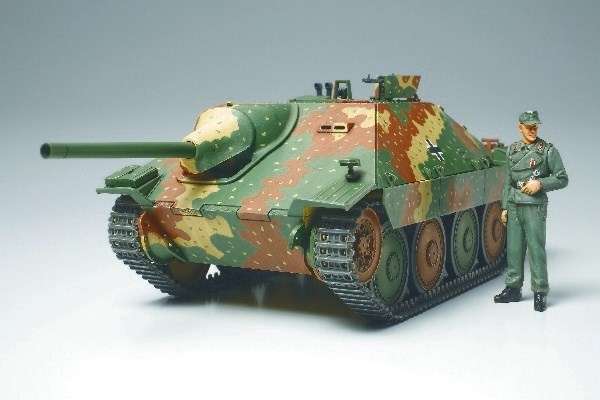 Tamiya 1/35 Hetzer Mid production i gruppen SPORT, FRITID & HOBBY / Hobby / Plastmodeller / Militære kjøretøy (land) hos TP E-commerce Nordic AB (A06432)