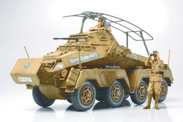 Tamiya 1/35 Sd.Kfz. 232 Afrika-korpset i gruppen SPORT, FRITID & HOBBY / Hobby / Plastmodeller / Militære kjøretøy (land) hos TP E-commerce Nordic AB (A06458)
