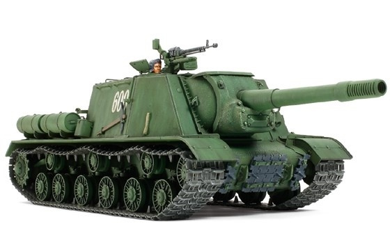 Tamiya 1/35 Russian JSU-152 i gruppen SPORT, FRITID & HOBBY / Hobby / Plastmodeller / Militære kjøretøy (land) hos TP E-commerce Nordic AB (A06481)