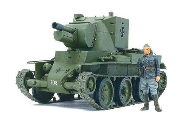 Tamiya 1/35 finsk BT-42 i gruppen SPORT, FRITID & HOBBY / Hobby / Plastmodeller / Militære kjøretøy (land) hos TP E-commerce Nordic AB (A06509)