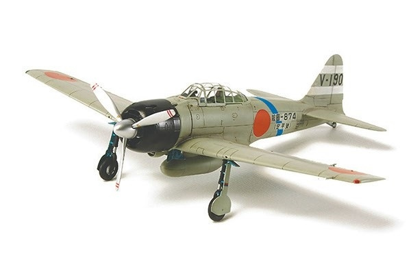 Tamiya 1/72 A6M3 Zero Model 32 (Hamp) i gruppen SPORT, FRITID & HOBBY / Hobby / Plastmodeller / Fly & Helikoptre hos TP E-commerce Nordic AB (A06512)