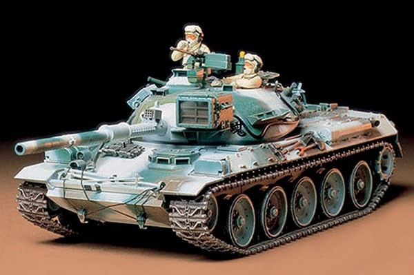 Tamiya 1/35 74 Stridsvogn vinterversjon i gruppen SPORT, FRITID & HOBBY / Hobby / Plastmodeller / Militære kjøretøy (land) hos TP E-commerce Nordic AB (A06522)