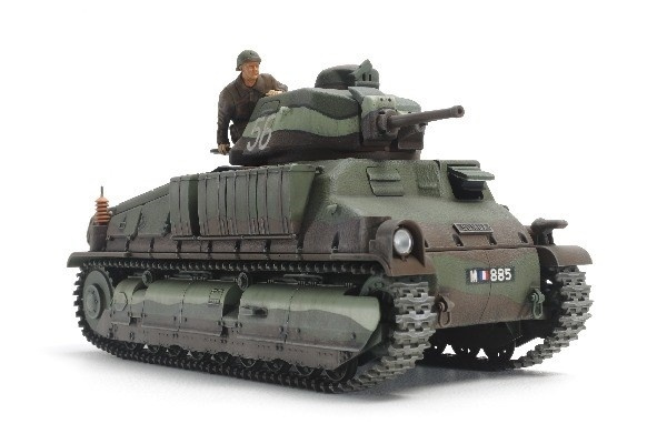 Tamiya 1/35 SOMUA S35 i gruppen SPORT, FRITID & HOBBY / Hobby / Plastmodeller / Militære kjøretøy (land) hos TP E-commerce Nordic AB (A06555)