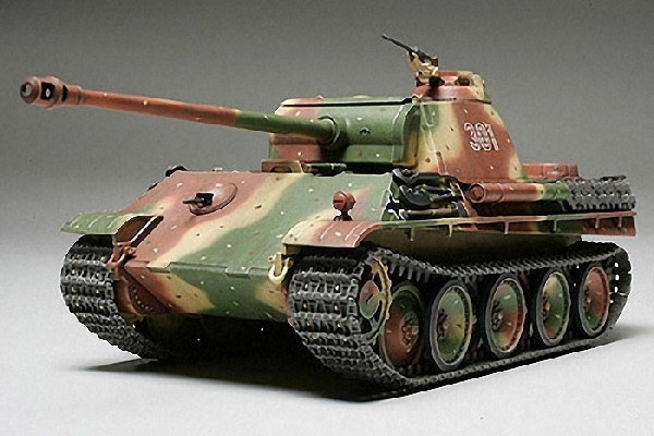 Tamiya 1/48 Tysk Panther G i gruppen SPORT, FRITID & HOBBY / Hobby / Plastmodeller / Militære kjøretøy (land) hos TP E-commerce Nordic AB (A06566)