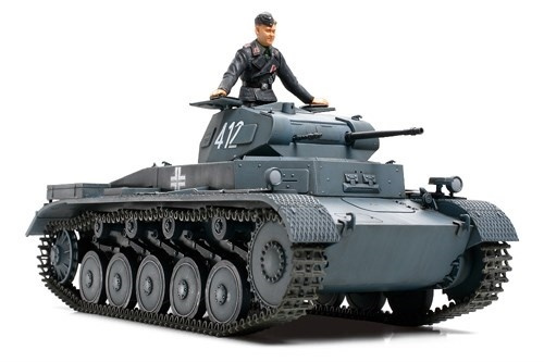 Tamiya 1/35 Pz.kpfw.II Ausf.A/B/C i gruppen SPORT, FRITID & HOBBY / Hobby / Plastmodeller / Militære kjøretøy (land) hos TP E-commerce Nordic AB (A06568)