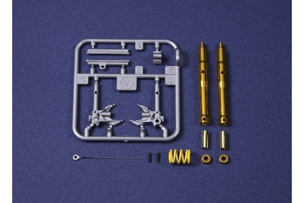 Tamiya 1/12 Yamaha YZR-M1\'05 Front Fork i gruppen SPORT, FRITID & HOBBY / Hobby / Plastmodeller / Motorsykler hos TP E-commerce Nordic AB (A06612)