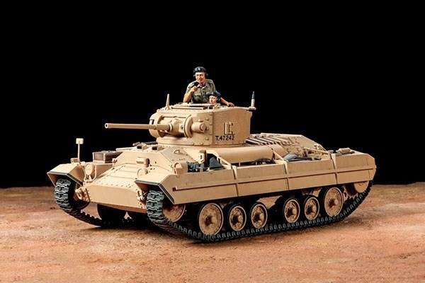 Tamiya 1/35 Britisk infanteristridsvogn Valentine Mk.II/IV i gruppen SPORT, FRITID & HOBBY / Hobby / Plastmodeller / Militære kjøretøy (land) hos TP E-commerce Nordic AB (A06628)