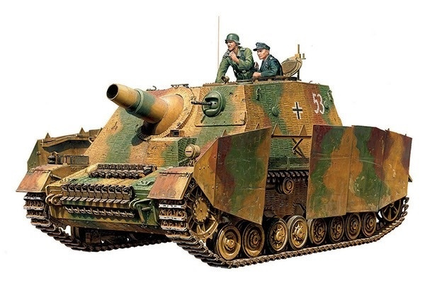 Tamiya 1/35 Brummbaer Late Production i gruppen SPORT, FRITID & HOBBY / Hobby / Plastmodeller / Militære kjøretøy (land) hos TP E-commerce Nordic AB (A06657)