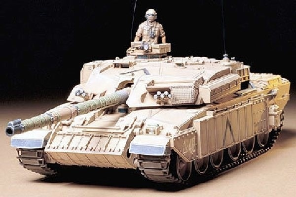 Tamiya 1/35 British \'Challenger 1 Mk.3 i gruppen SPORT, FRITID & HOBBY / Hobby / Plastmodeller / Militære kjøretøy (land) hos TP E-commerce Nordic AB (A06660)