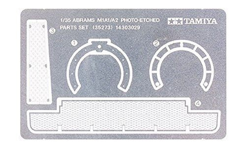 Tamiya 1/35 M1A1/A2 Foto-etsede deler i gruppen SPORT, FRITID & HOBBY / Hobby / Plastmodeller / Militære kjøretøy (land) hos TP E-commerce Nordic AB (A06678)