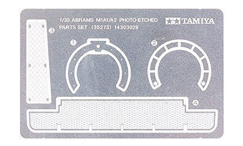 Tamiya 1/35 M1A1/A2 Photo-Etched Parts i gruppen SPORT, FRITID & HOBBY / Hobby / Plastmodeller / Militære kjøretøy (land) hos TP E-commerce Nordic AB (A06678)