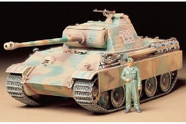 Tamiya 1/35 Panther Type G Early Version i gruppen SPORT, FRITID & HOBBY / Hobby / Plastmodeller / Militære kjøretøy (land) hos TP E-commerce Nordic AB (A06683)