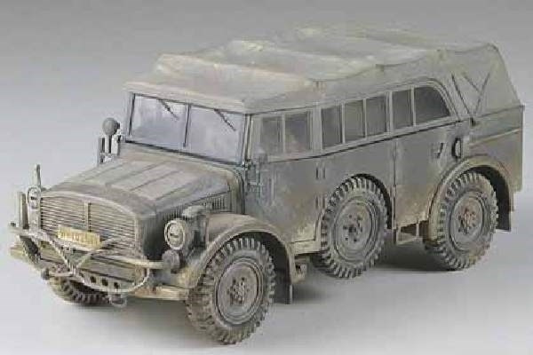 Tamiya 1/35 Tysk HORCH TYPE 1A i gruppen SPORT, FRITID & HOBBY / Hobby / Plastmodeller / Militære kjøretøy (land) hos TP E-commerce Nordic AB (A06687)