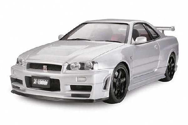 Tamiya 1/24 NISMO R34 GT-R Z-tune i gruppen SPORT, FRITID & HOBBY / Hobby / Plastmodeller / Biler hos TP E-commerce Nordic AB (A06688)