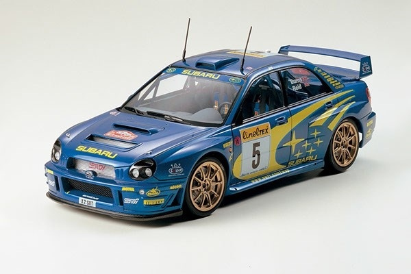 Tamiya 1/24 Subaru Impreza WRC 2001 i gruppen SPORT, FRITID & HOBBY / Hobby / Plastmodeller / Biler hos TP E-commerce Nordic AB (A06689)
