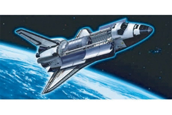 Tamiya 1/100 Space Shuttle Atlantis i gruppen SPORT, FRITID & HOBBY / Hobby / Plastmodeller / Fly & Helikoptre hos TP E-commerce Nordic AB (A06703)