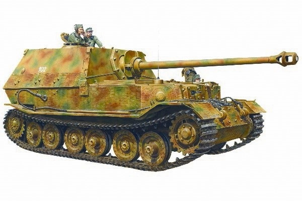 Tamiya 1/35 Elefant i gruppen SPORT, FRITID & HOBBY / Hobby / Plastmodeller / Militære kjøretøy (land) hos TP E-commerce Nordic AB (A06706)