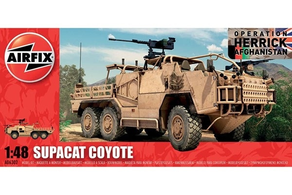 Airfix Coyote i gruppen SPORT, FRITID & HOBBY / Hobby / Plastmodeller / Militære kjøretøy (land) hos TP E-commerce Nordic AB (A06711)