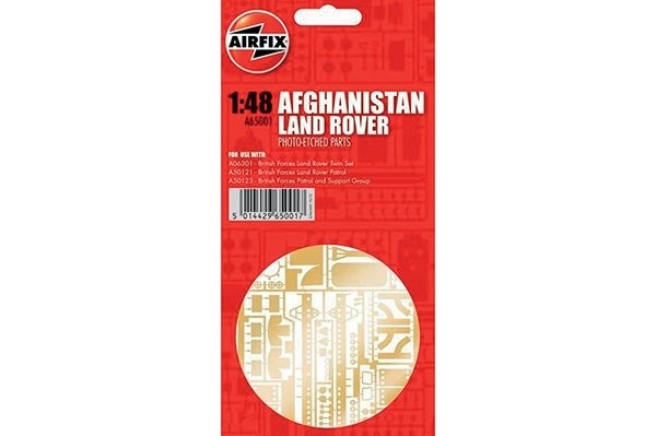 Airfix Land Rover deler med fotoetsing i gruppen SPORT, FRITID & HOBBY / Hobby / Plastmodeller / Diverse hos TP E-commerce Nordic AB (A06715)