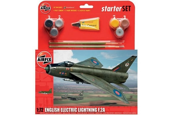 Airfix Engelsk Elektrisk lyn F2A i gruppen SPORT, FRITID & HOBBY / Hobby / Plastmodeller / Startsett/Gavesett hos TP E-commerce Nordic AB (A06729)