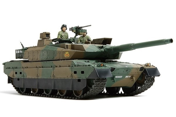 Tamiya 1/35 JGSDF Type 10 Tank i gruppen SPORT, FRITID & HOBBY / Hobby / Plastmodeller / Militære kjøretøy (land) hos TP E-commerce Nordic AB (A06743)