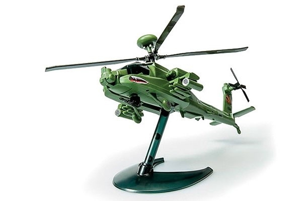 Airfix Quick Build Apache i gruppen SPORT, FRITID & HOBBY / Hobby / Plastmodeller / Startsett/Gavesett hos TP E-commerce Nordic AB (A06759)