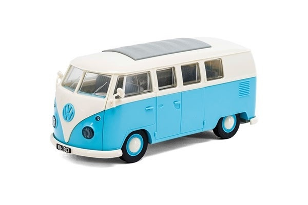 Airfix Quick Build VW Camper Van - Blue i gruppen SPORT, FRITID & HOBBY / Hobby / Plastmodeller / Startsett/Gavesett hos TP E-commerce Nordic AB (A06769)