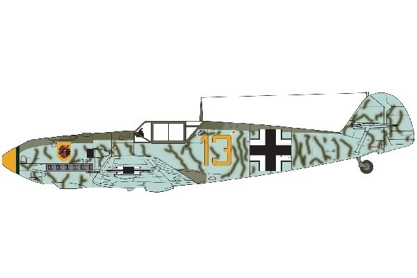Airfix Messerschmitt Bf109E-4 1:72 i gruppen SPORT, FRITID & HOBBY / Hobby / Plastmodeller / Fly & Helikoptre hos TP E-commerce Nordic AB (A06772)