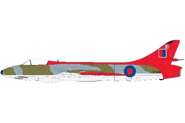 Airfix Hawker Hunter F6 1/48 i gruppen SPORT, FRITID & HOBBY / Hobby / Plastmodeller / Fly & Helikoptre hos TP E-commerce Nordic AB (A06791)