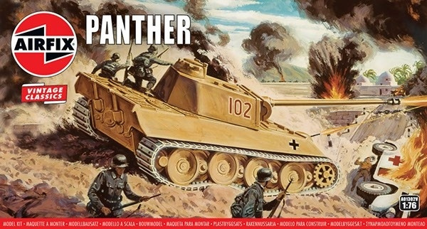 Airfix Panter i gruppen SPORT, FRITID & HOBBY / Hobby / Plastmodeller / Militære kjøretøy (land) hos TP E-commerce Nordic AB (A06799)
