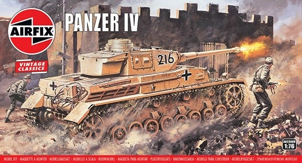 Airfix Panzer IV i gruppen SPORT, FRITID & HOBBY / Hobby / Plastmodeller / Militære kjøretøy (land) hos TP E-commerce Nordic AB (A06808)
