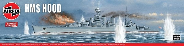 Airfix HMS Hood i gruppen SPORT, FRITID & HOBBY / Hobby / Plastmodeller / Skip hos TP E-commerce Nordic AB (A06812)