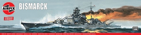 Airfix Bismarck i gruppen SPORT, FRITID & HOBBY / Hobby / Plastmodeller / Skip hos TP E-commerce Nordic AB (A06813)