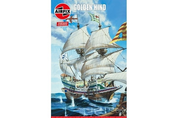 Airfix Golden Hind 1:172 i gruppen SPORT, FRITID & HOBBY / Hobby / Plastmodeller / Skip hos TP E-commerce Nordic AB (A06818)