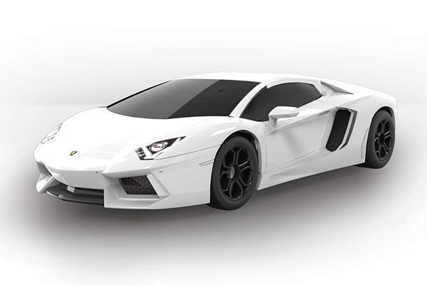Airfix Quick Build Lamborghini Aventador i gruppen SPORT, FRITID & HOBBY / Hobby / Plastmodeller / Startsett/Gavesett hos TP E-commerce Nordic AB (A06831)