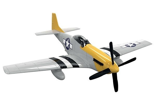 Airfix Hurtigbygging av P-51D Mustang i gruppen SPORT, FRITID & HOBBY / Hobby / Plastmodeller / Startsett/Gavesett hos TP E-commerce Nordic AB (A06852)