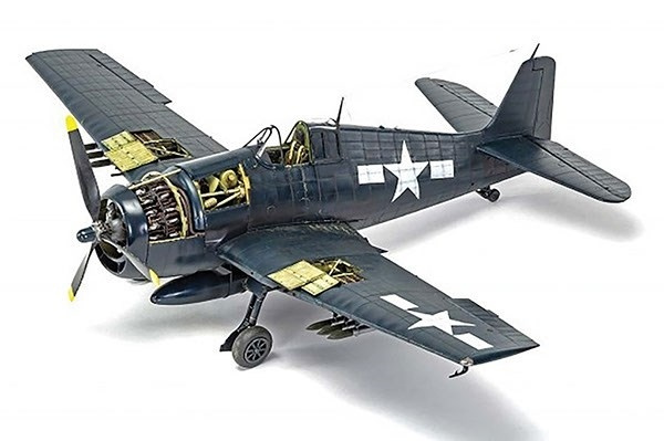 Airfix Grumman F6-F5 Hellcat 1:24 i gruppen SPORT, FRITID & HOBBY / Hobby / Plastmodeller / Fly & Helikoptre hos TP E-commerce Nordic AB (A06859)