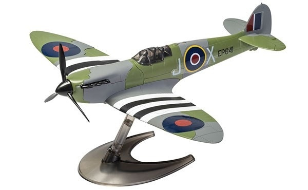 Airfix Quick Build D-Day Spitfire i gruppen SPORT, FRITID & HOBBY / Hobby / Plastmodeller / Startsett/Gavesett hos TP E-commerce Nordic AB (A06861)