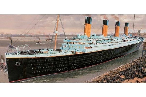 Airfix RMS Titanic 1:400 i gruppen SPORT, FRITID & HOBBY / Hobby / Plastmodeller / Startsett/Gavesett hos TP E-commerce Nordic AB (A06875)