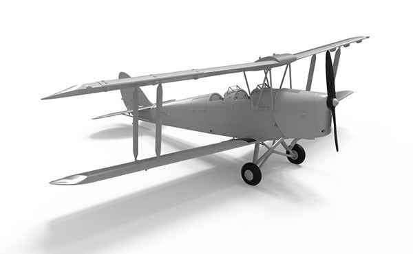 Airfix De Havilland DH82aTiger Moth - New Tool i gruppen SPORT, FRITID & HOBBY / Hobby / Plastmodeller / Fly & Helikoptre hos TP E-commerce Nordic AB (A06884)