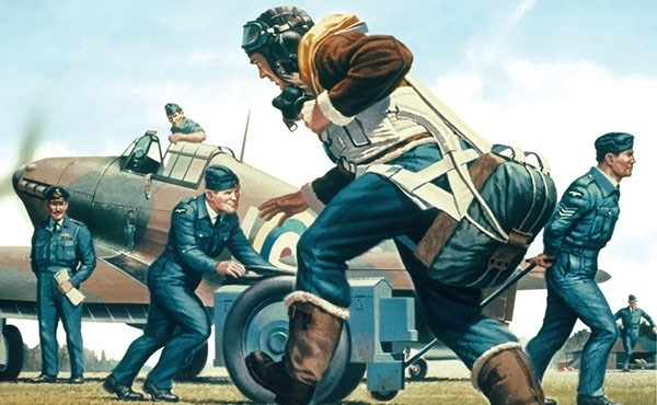 Airfix RAF-personell i gruppen SPORT, FRITID & HOBBY / Hobby / Plastmodeller / Figurer hos TP E-commerce Nordic AB (A06895)