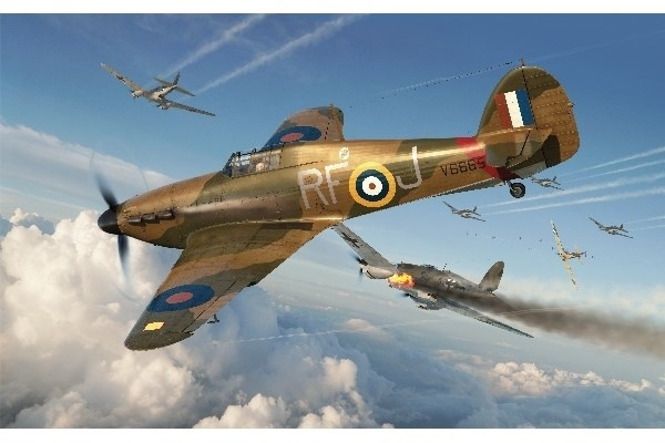 Airfix 1:48 Hawker Hurricane Mk.1 i gruppen SPORT, FRITID & HOBBY / Hobby / Plastmodeller / Fly & Helikoptre hos TP E-commerce Nordic AB (A06968)