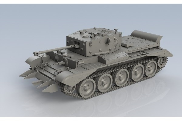 Airfix 1:35 Cruiser Mk.VIII A27M Cromwell Mk.IV i gruppen SPORT, FRITID & HOBBY / Hobby / Plastmodeller / Militære kjøretøy (land) hos TP E-commerce Nordic AB (A06981)